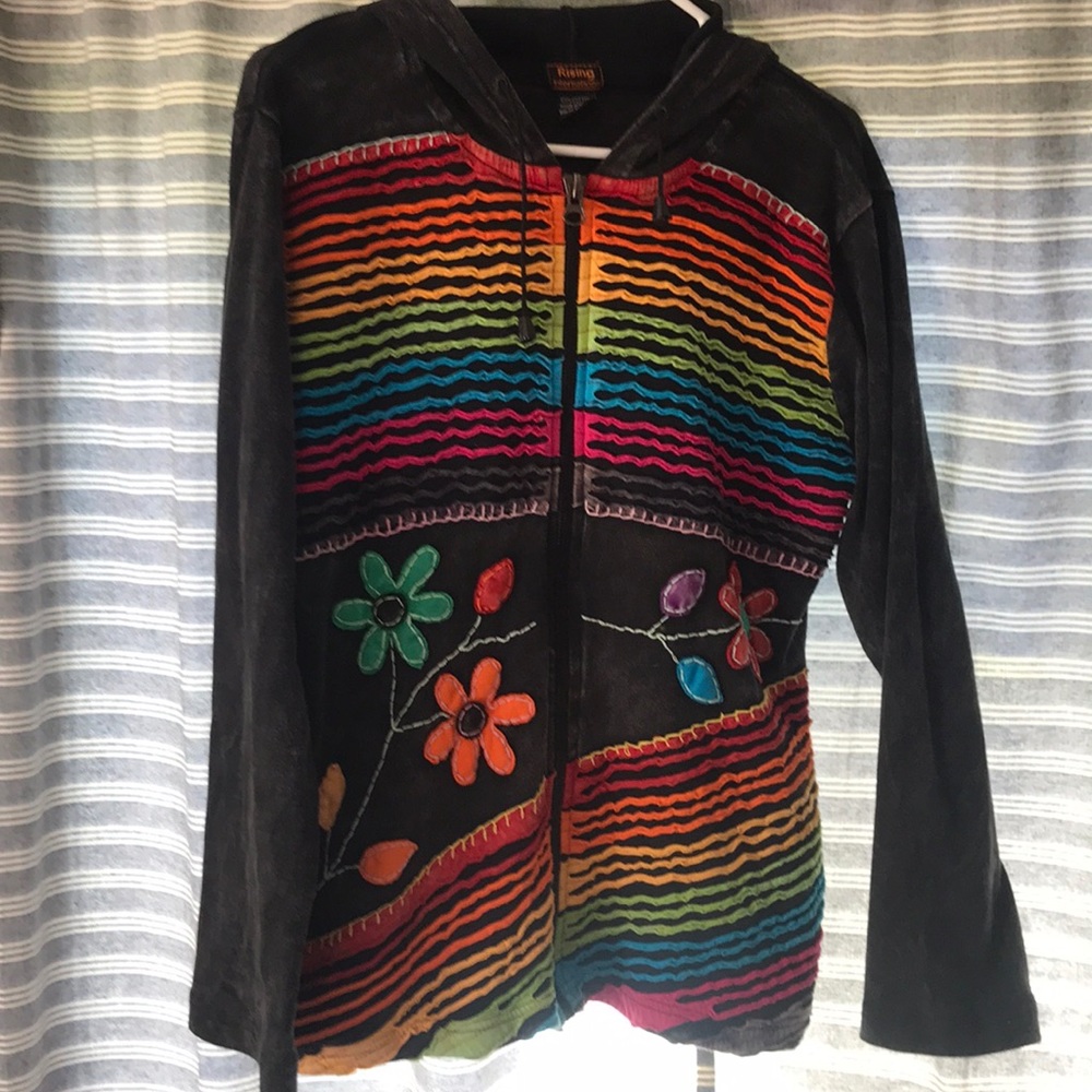 Rising international zip up